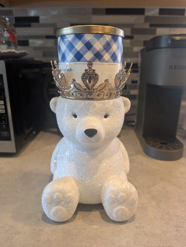 Bath & Body Works Candle Holder Polar Bear