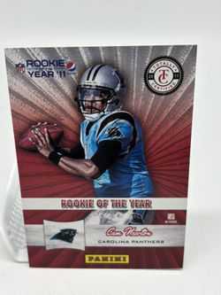 Cam Newton 2011 Panini Totally Certified Pepsi Elite Rookie of the Week #18 RC