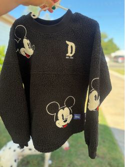 Disney Parks Sherpa Mickey Mouse Fleece Spirit Jersey