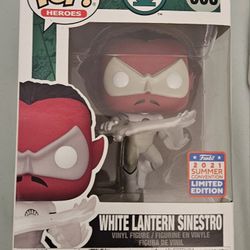 Funko Pop White Lantern Sinestro #398 Aug. 2021