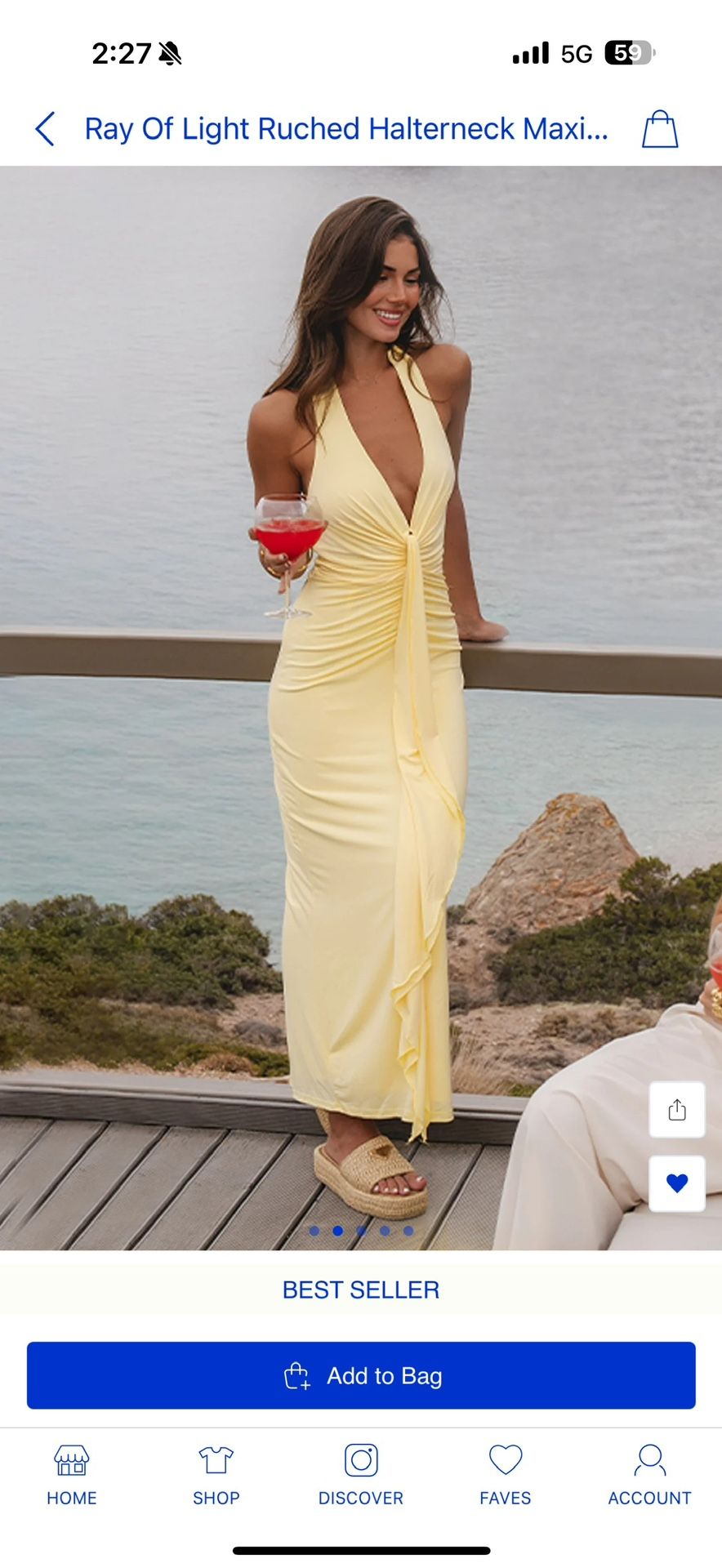 Butter Yellow Maxi Dress - Selfie Leslie