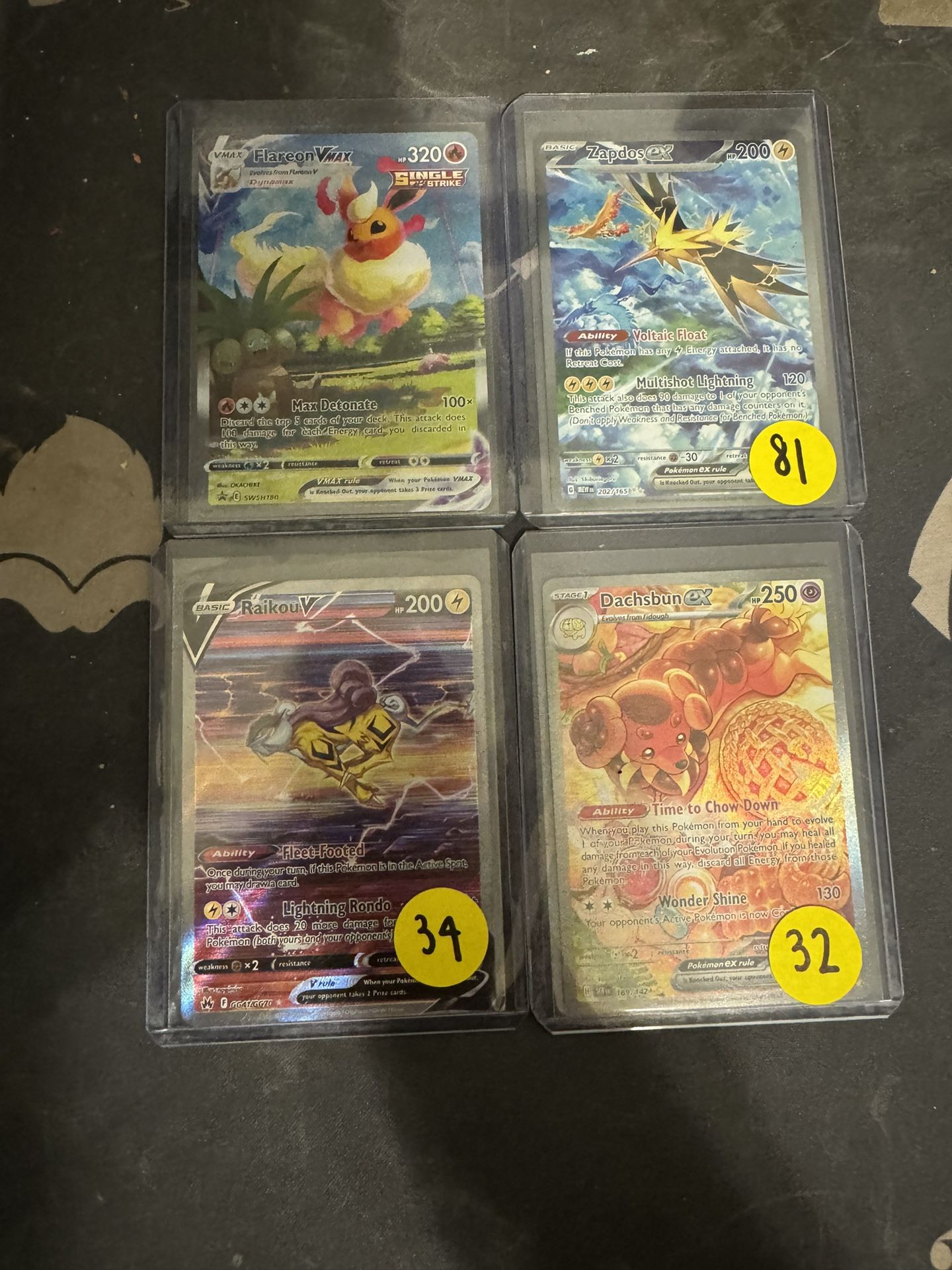 POKEMON SINGLES FOR SALE/TRADE