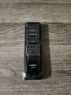 Insignia NS-RCSB0 NS-BAR Home Sound Bar Audio Remote Control