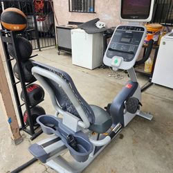 Precor Bike Elliptical Machine w/ Cardio Theater - $180