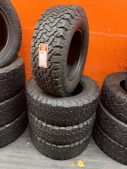 265/70R17 BF Goodrich Ko2 A/T Full Set of 4 Tires