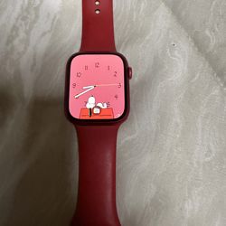 APPLE WATCH SERIES 9 45mm red color