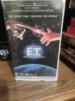 E.T. The Extra-Terrestrial VHS Tape