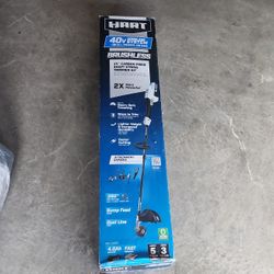 heavy duty trimmer with charger and batterie 