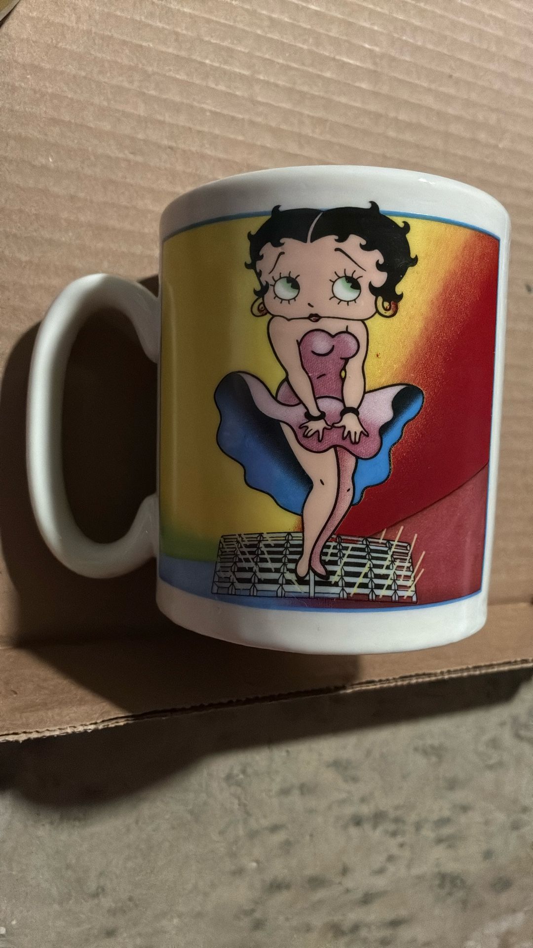 Vintage Betty Boop Coffee Cup