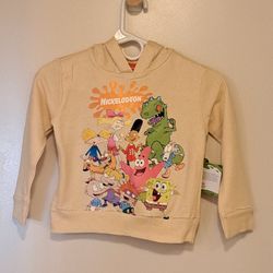 Nickelodeon Boys Fleece Hoodie - 3T New!