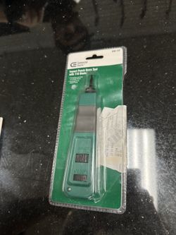 Commercial Electric Impact Punch Down Tool With 110 Blade