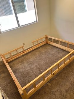 Kids queen bed frame