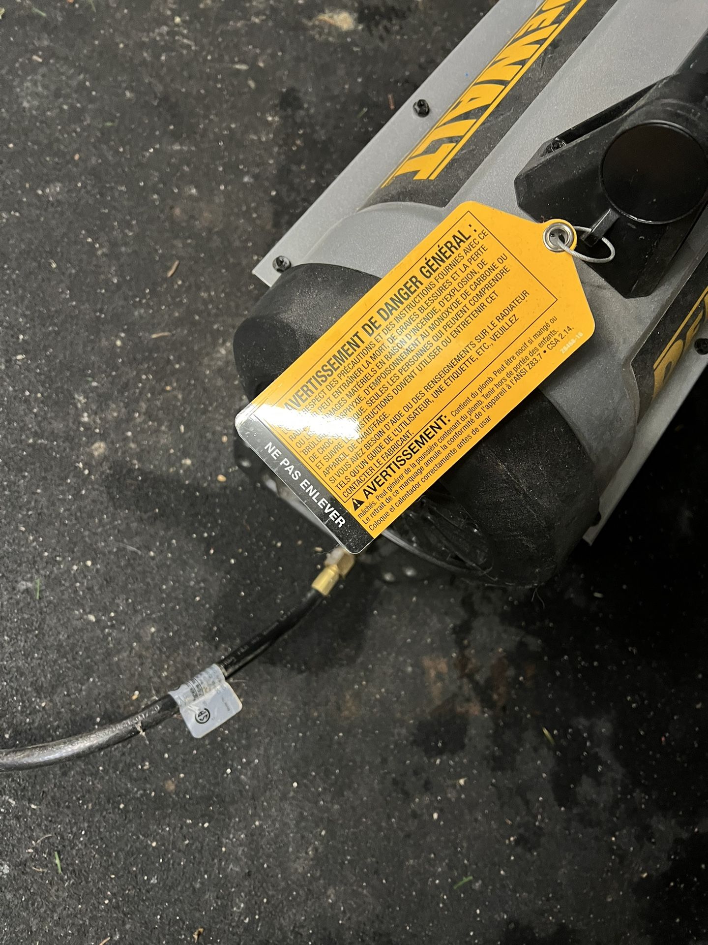 DeWalt Gas Heater 