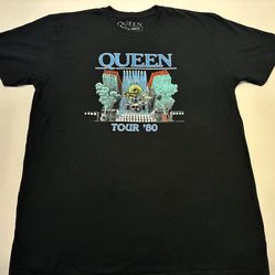 Queen Tour 80 Mens Shirt Large