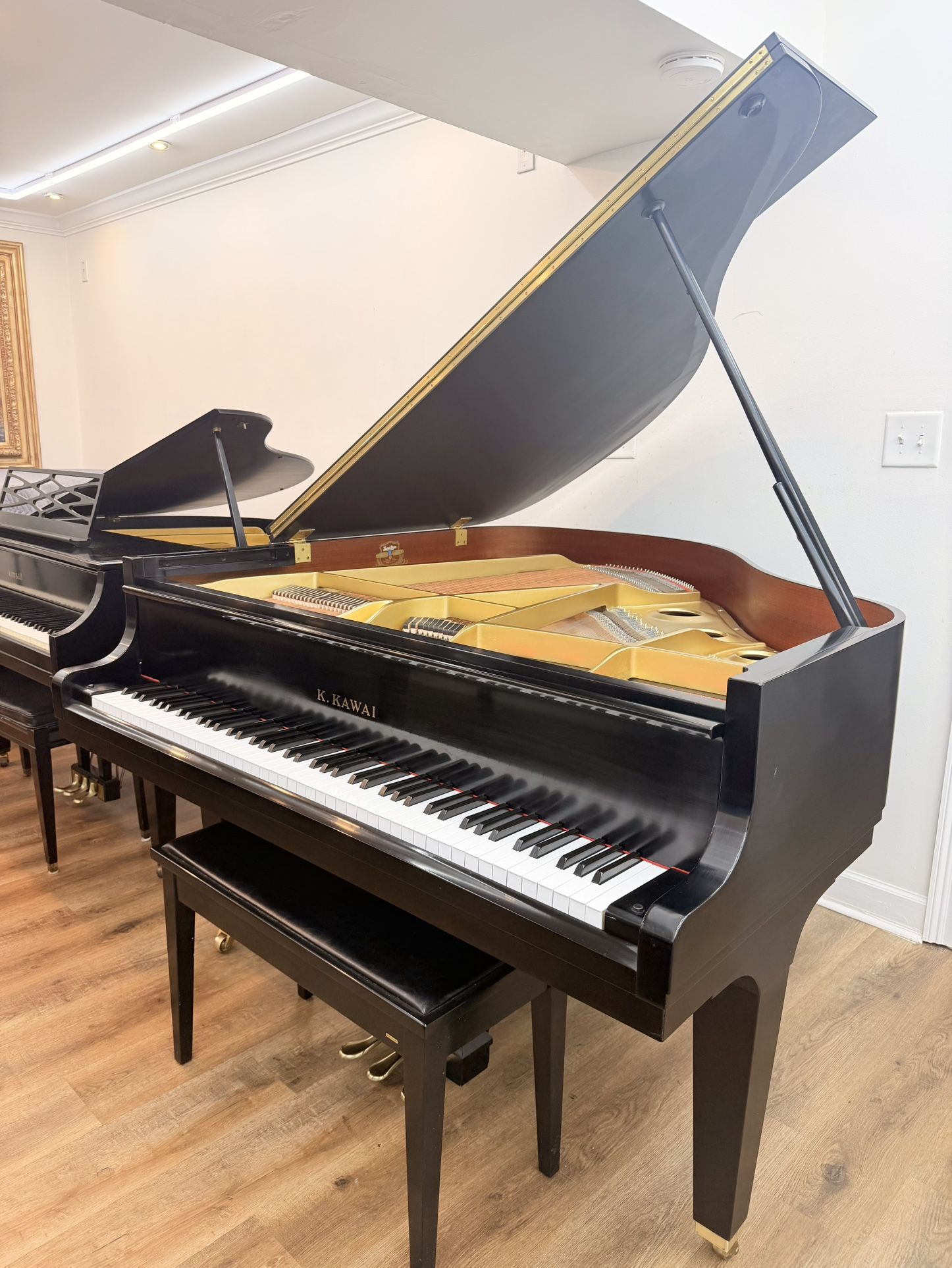 Kawai Ge1 Black Satin Baby Grand Piano