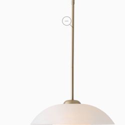 West Elm Bezel Pendant