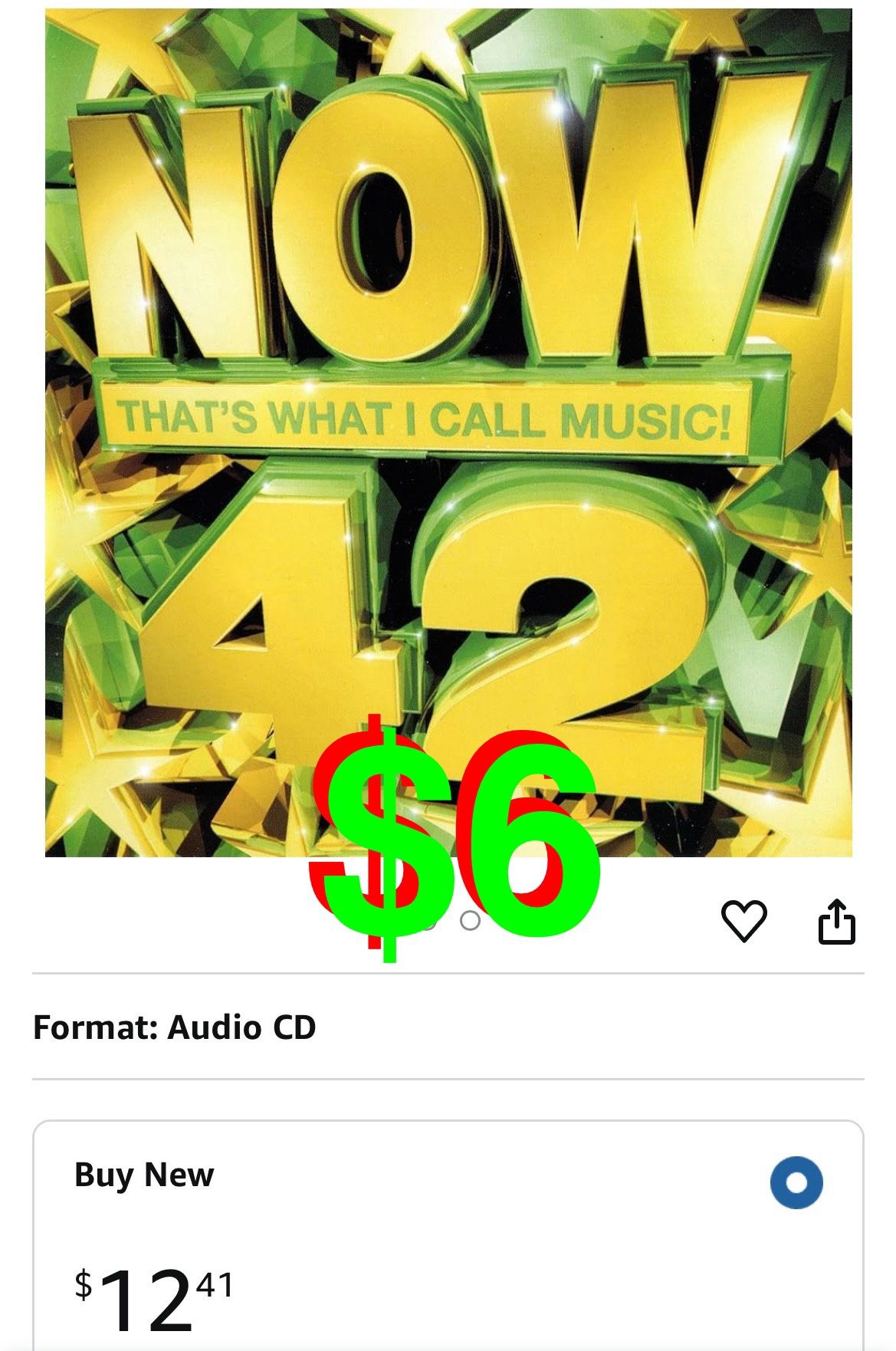 Now That's What I Call Music! 42 - 2CD EMI/Virgin, cdnow42, 1999, 59 Track