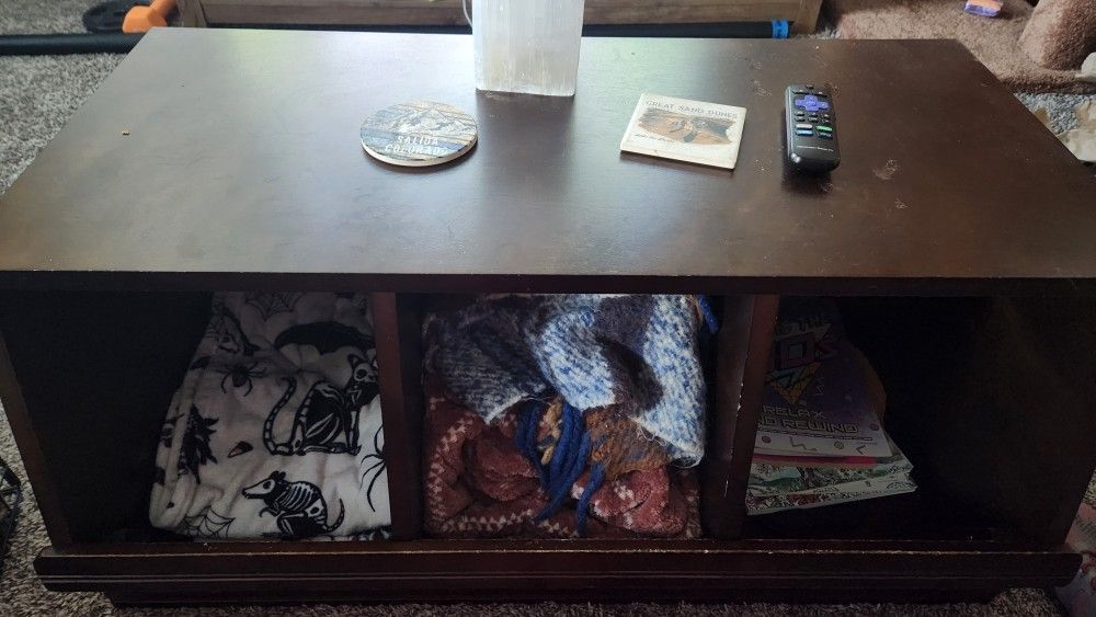 Storage Cubby Bench/ Table