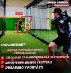 Maquina  de lanzamiento F-lite para sóftbol y béisbol
