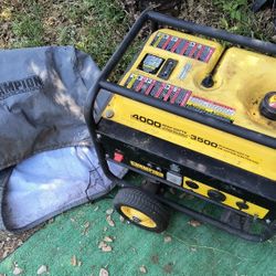 3500 Watt Generator 