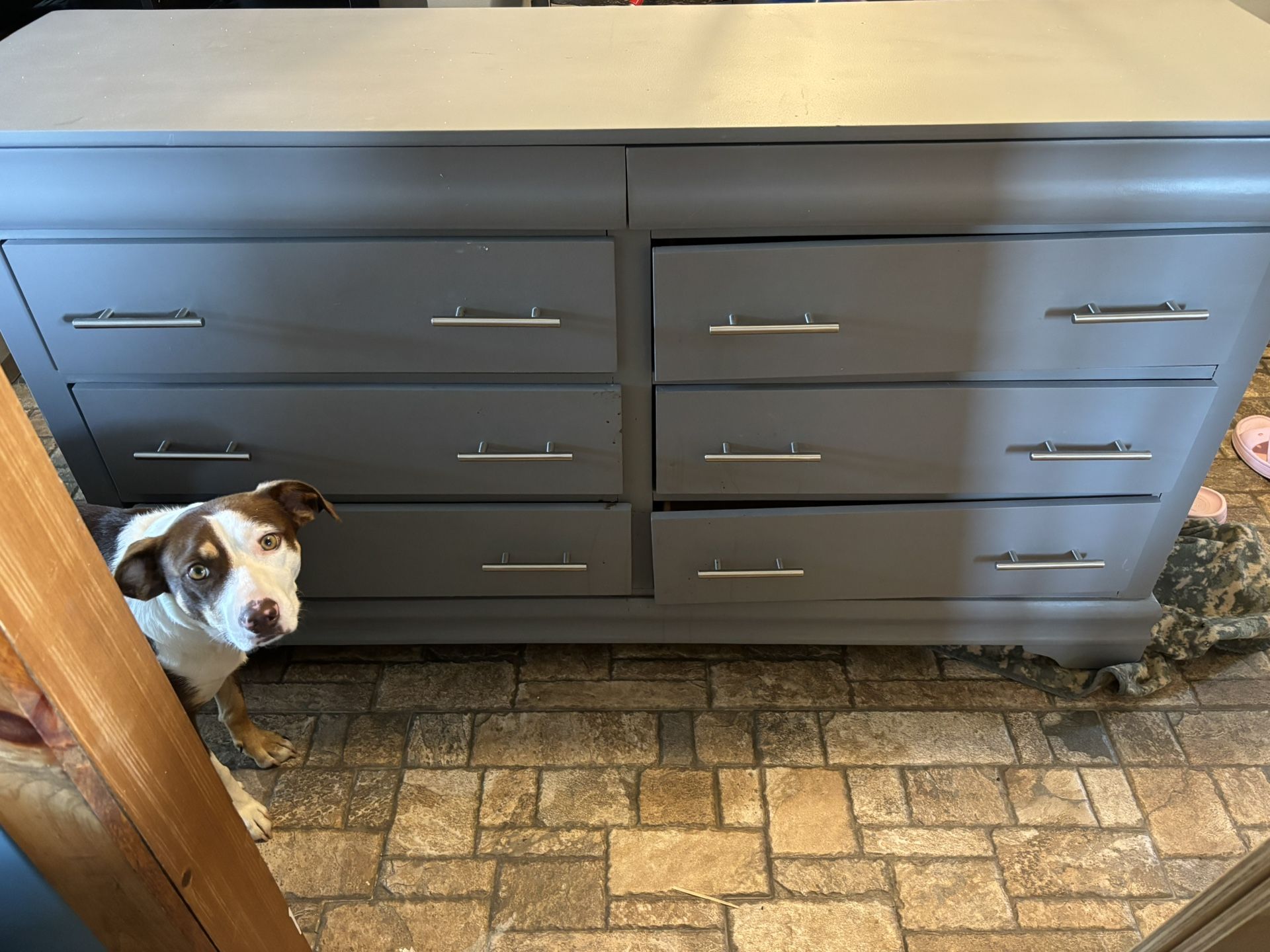 Slate Grey Dresser