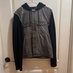 Calvin Klein Denim Hoodie Sweater