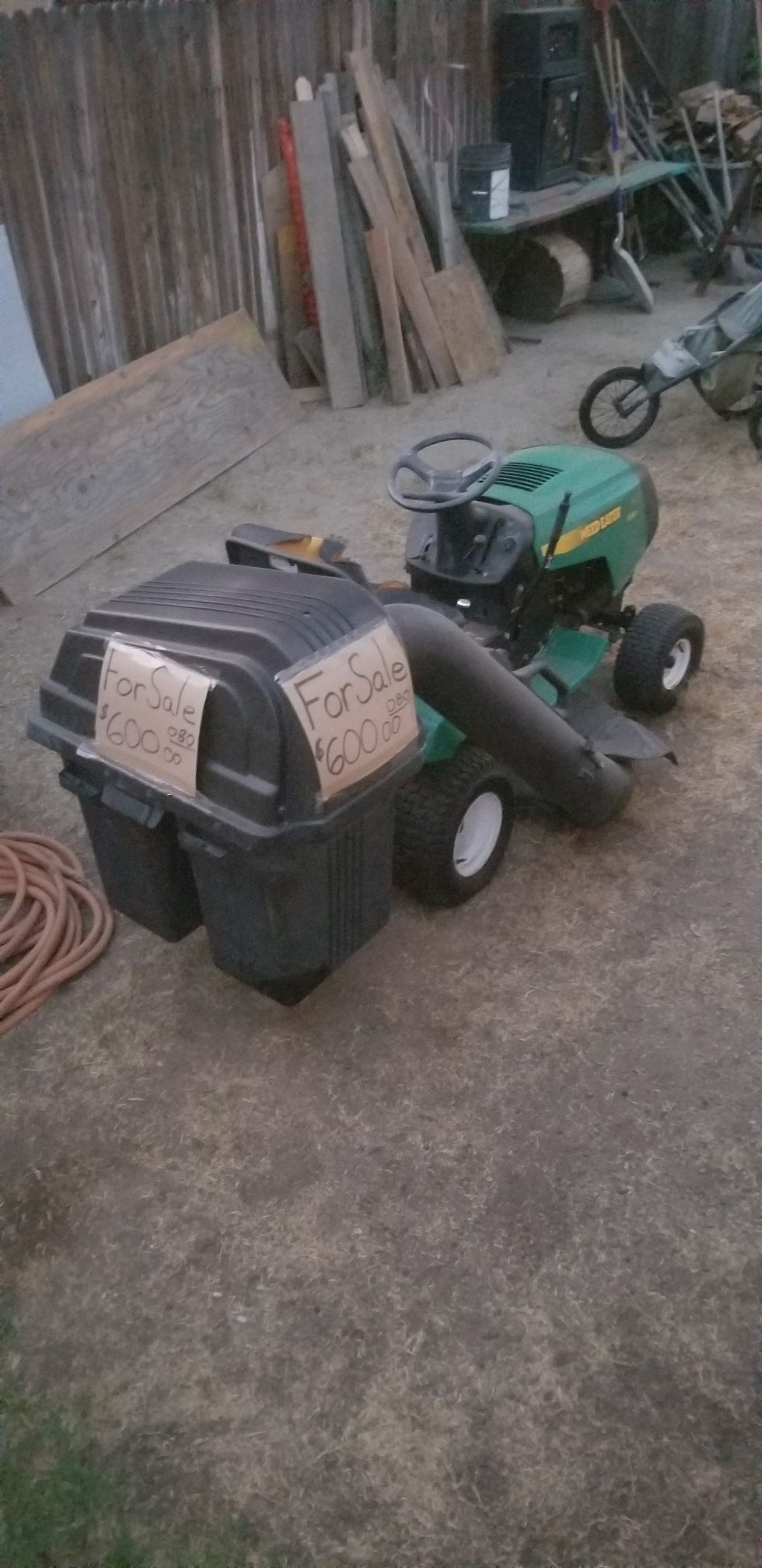 Weedeater Riding Lawn mower