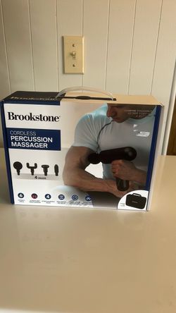 Brookstone Cordless Percussion Massager