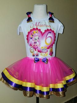 Shopkins bubbleisha tutu set
