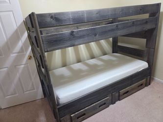 Bunk bed frame. Twin size