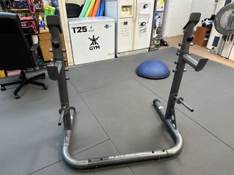 Bench Press And Squat Rack Adjustable. 