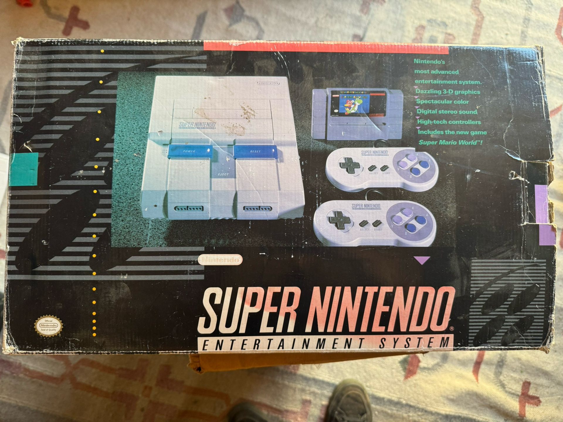 Super Mario Bros World Super Nintendo Entertainment System For Sale