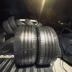 255/35/20 Pirelli Pzero 60%+ Tread (2)
