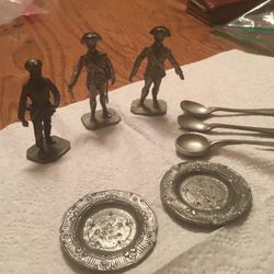 LEAD FREE PEWTER PIECES-$15