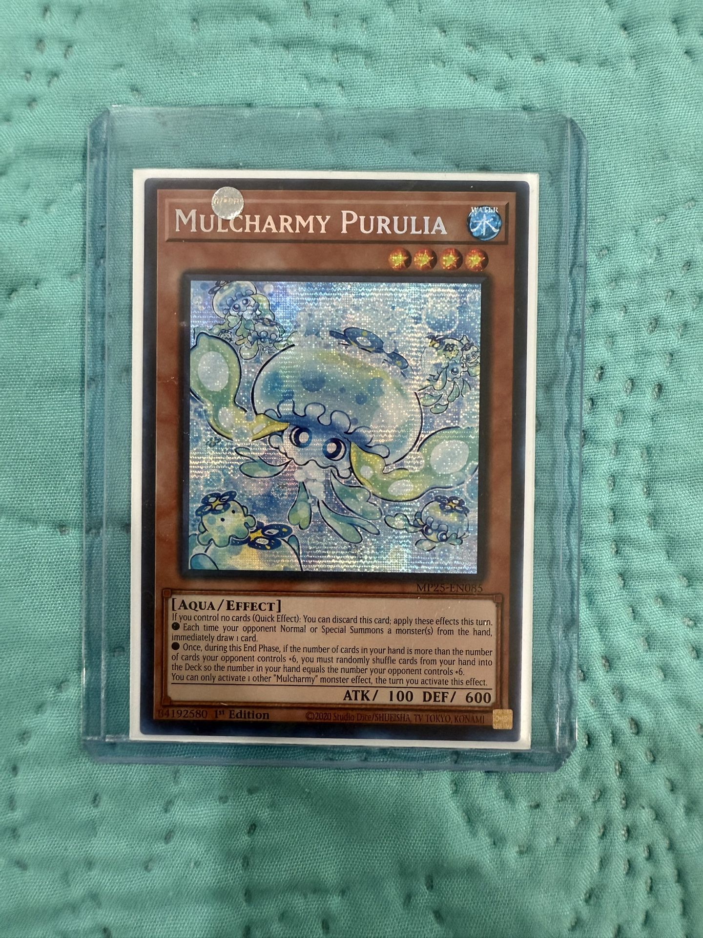 Mulcharmy Purulia - MP25 - EN085 - Secret Rare 1st Edition