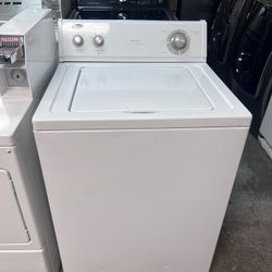 Estate Washer White Old School Good Conditions 