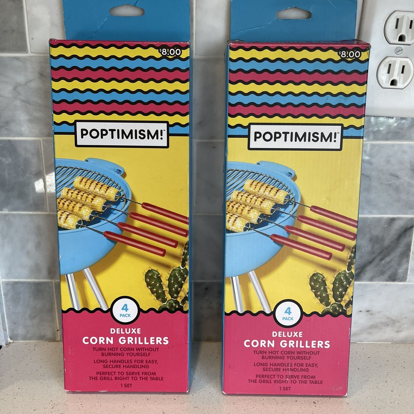 Poptimism Deluxe corn grillers