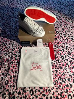 White Red bottom size 8.5
