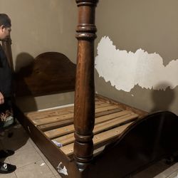Queen Antique Bed Frame