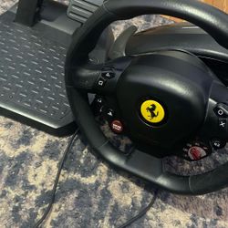 A Ferrari Playstation Wheel Or Xbox 