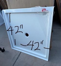 42"X42" NEW SHOWER BASE