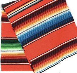 Zarape table runners and covers