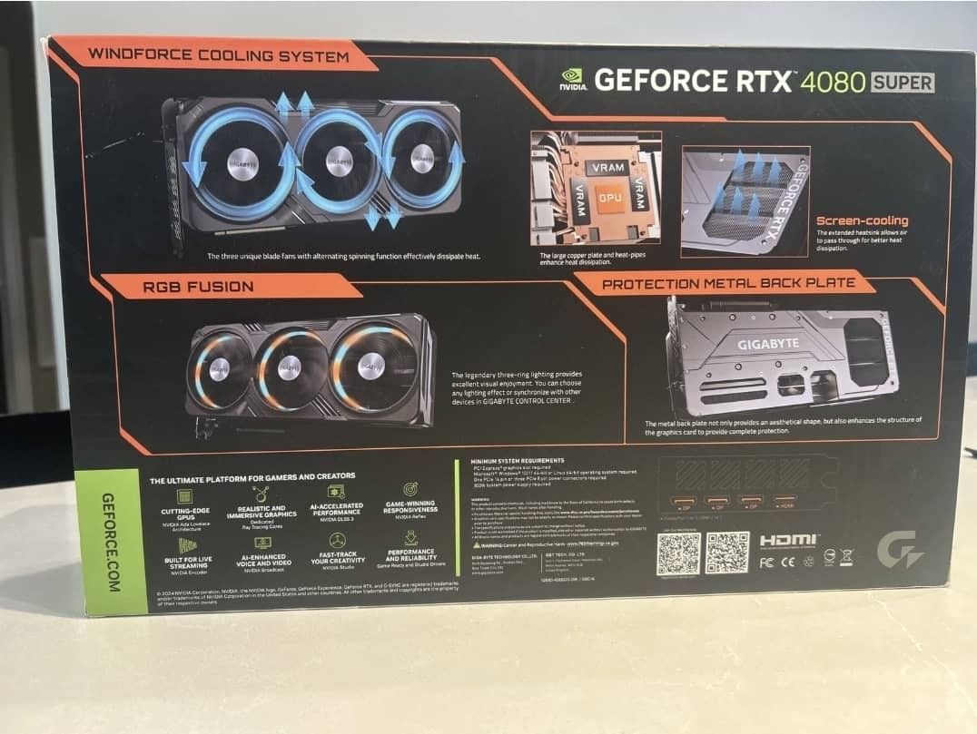 NVIDIA GFORCE RTX 4080 SUPER 16GB