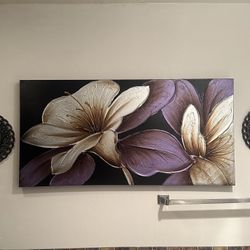 Large Canvas With Mirrors 