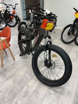 Brand New In Box HOVSCO HovScout Full Suspension E-bike 26" All-Terrain Fat Tire E-bike
