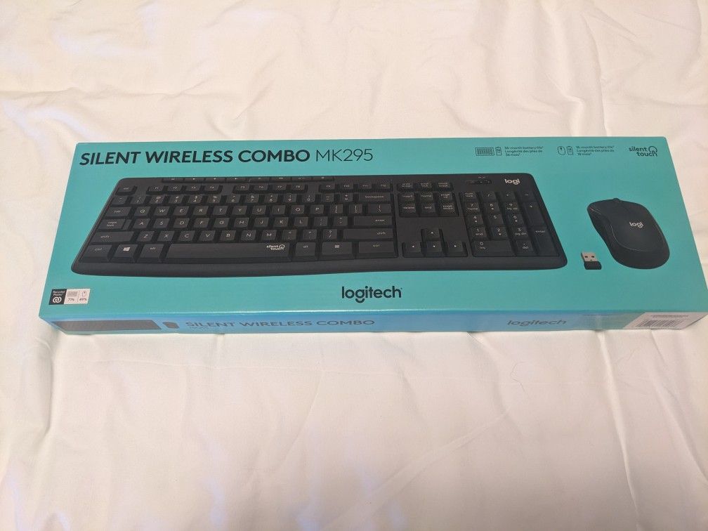 Logitech Silent Wireless Mouse And Keyboard Combo