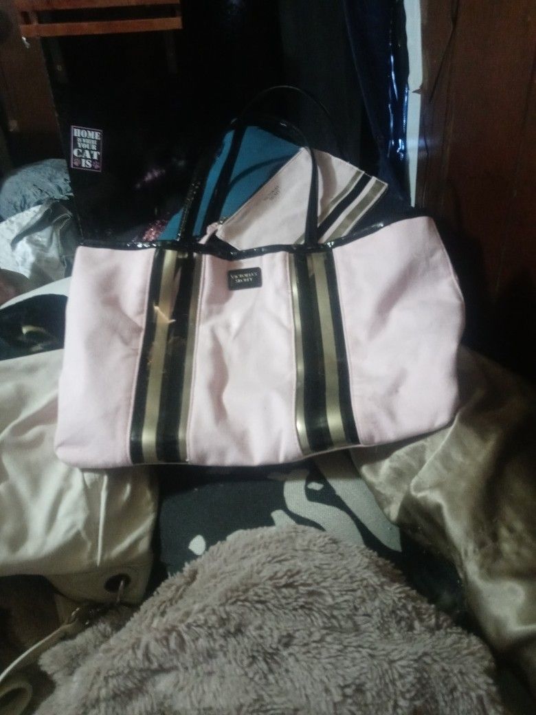 Victorias Secret Tote With Matching Wallet