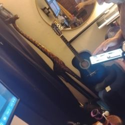 6.5' Wooden Carved Giraffe 