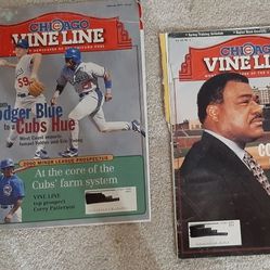 Chicago Cubs Vineland  Magazine..
Jan & Feb 2000 Editions