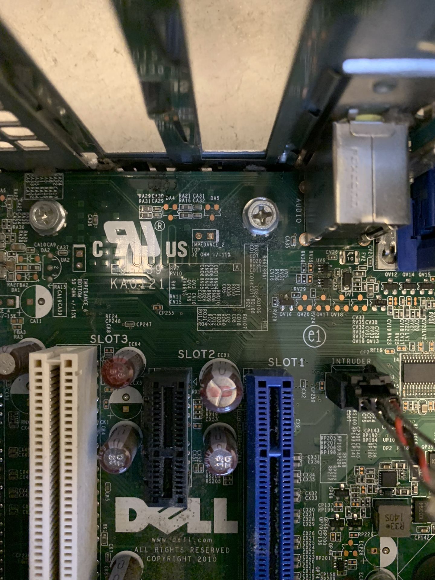Dell computer parts power supply fans mother board misc for sale in